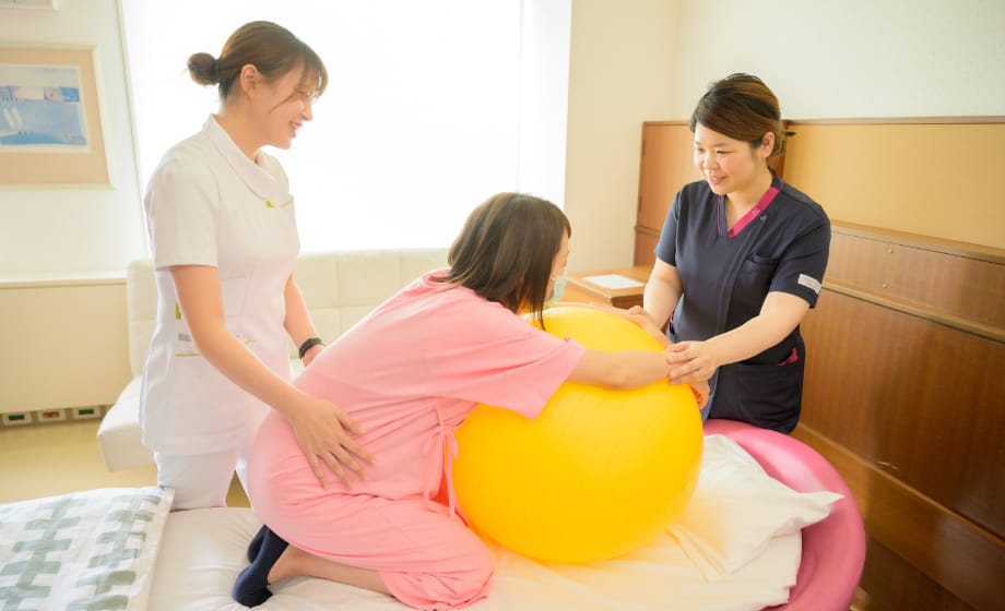 フリースタイル分娩イメージ