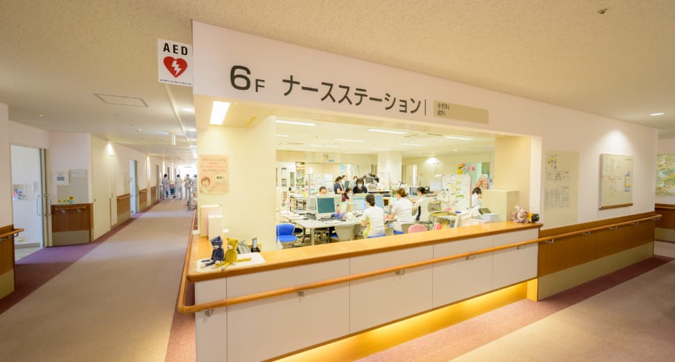 ナースステーション内装