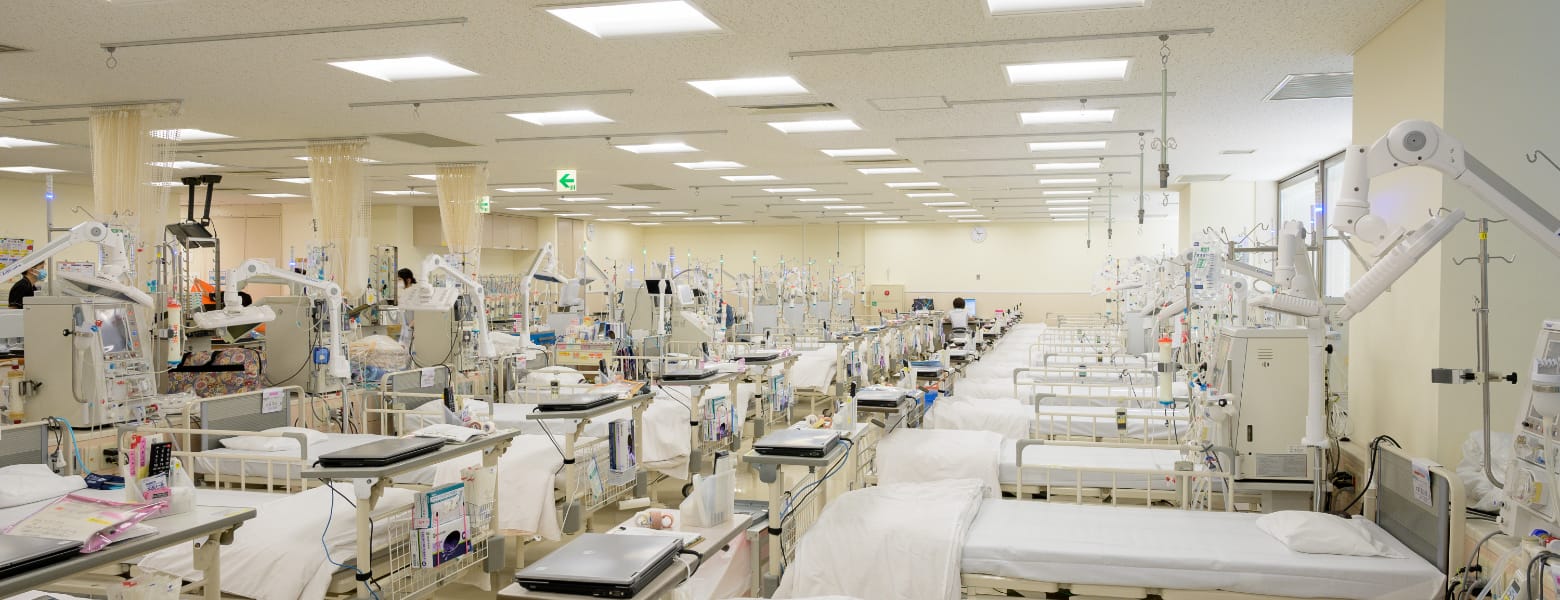 当院の人工透析センター内装