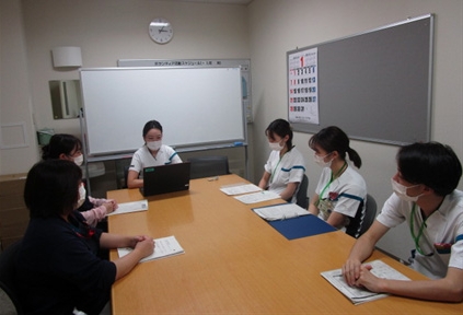 認知症ケアリンクナース会の様子